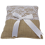 Picture of Burlap Square Pillow with Lace Edge