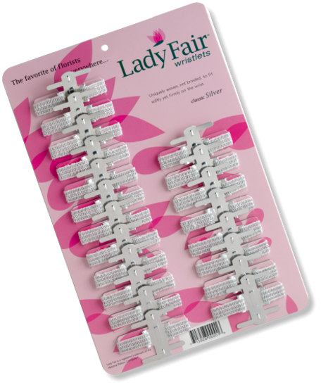 Picture of Lady Fair Wristlets 20pk-Silver