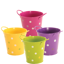 Picture of 4 Asst Polka Dot Pot Cover W/Ear Handle 4"