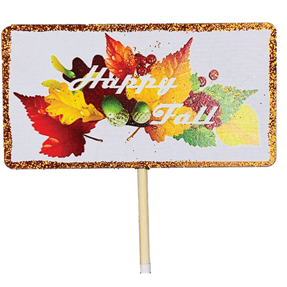 Picture of Fall greeting Pick