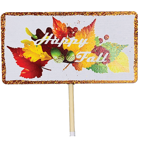 Picture of Fall greeting Pick