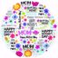 Picture of 17" 2-Sided Foil Balloon: Happy Mother's Day Sentiments