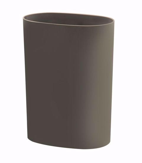 Picture of 8" Oval Vase - Gray