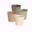 Picture of 4 Asst Earth Tone Ribbed Pot Cover 6"