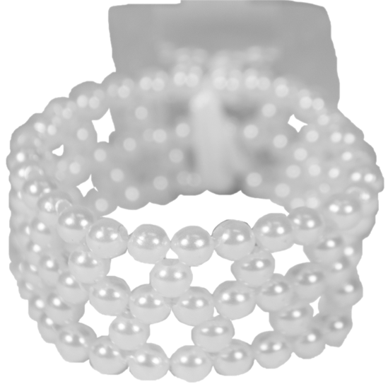 Picture of Confetti Flower Bracelet- White