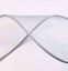 Picture of #9 Deluxe Sheer Wired Ribbon-Ice Gray