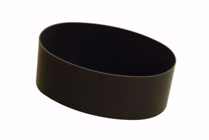 Picture of 8" Oval Bowl- Black