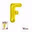 Picture of 34" Mylar Foil Balloon Gold-F