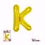 Picture of 34" Mylar Foil Balloon Gold-K