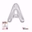 Picture of 34" Mylar Foil Balloon Silver-A
