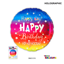 Picture of 18" 2 Sided Foil Mylar Balloon-Happy Birthday