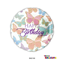 Picture of 18" 2 Sided Foil Mylar Balloon-Happy Birthday