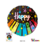Picture of 18" 2 Sided Foil Mylar Balloon-Happy Birthday