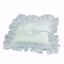 Picture of Oversized White Satin Square With Lace Edge
