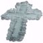 Picture of White Satin Cross With Organza Edge