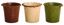 Picture of 3 Asst Fall Harvest Pot Cover 4"