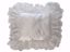 Picture of White Satin Square With Photo Insert