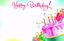 Picture of Happy Birthday Enclosure Card (PACK 50)