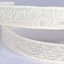 Picture of #9 Embossed Ribbon-Ivory