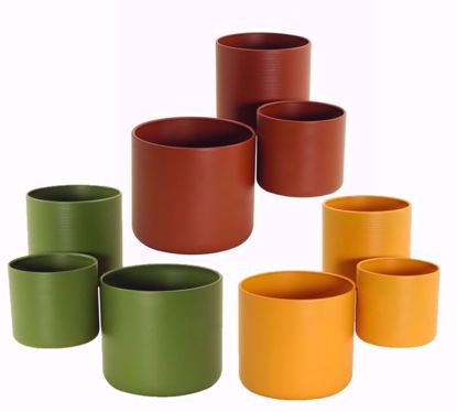 Picture of 3 Asst S/3 Mod Metal Harvest Pot Cover