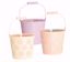 Picture of 3 Asst Flower Cut-Out Pot cover w/Bale Handle 6"