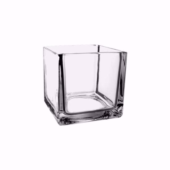 Picture of 6" Cube Votive Vase
