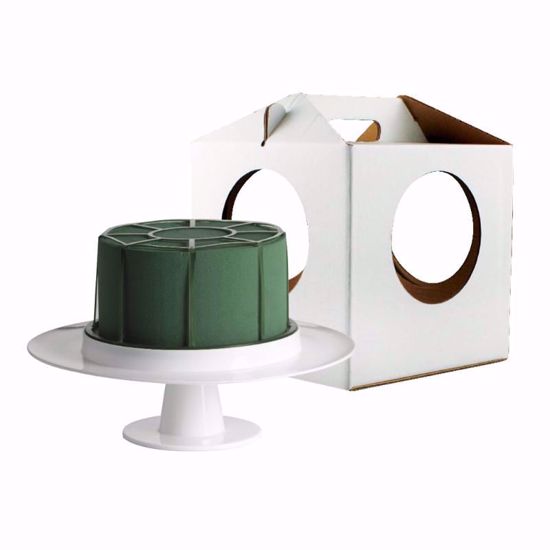 Picture of Syndicate Sales 10.5" Aquafoam Cake Kit with Cardboard Carrier