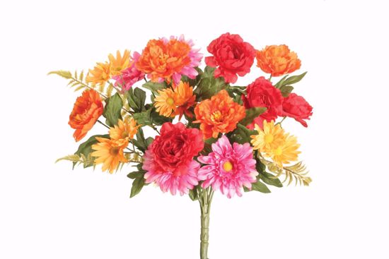Picture of 21" Mixed Floral Bush x 16