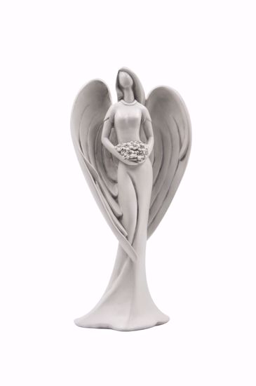 Picture of Angel Statue w/Bouquet