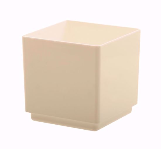 Picture of 5" Plastic Cube - White