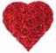 Picture of 18" 2 Sided Foil Mylar Balloon-Valentine Roses