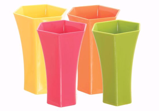 Picture of 8" Rose Vase - Color Pop
