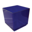 Picture of 5" Plastic Cube - Cobalt