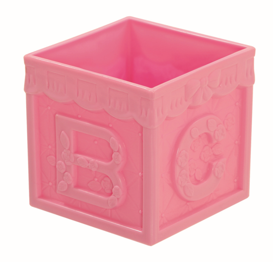 Picture of Plastic Baby Blocks 5.5" - PINK