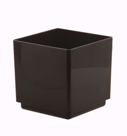 Picture of 5" Plastic Cube - Black