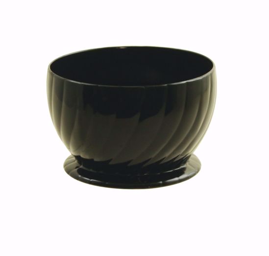 Picture of 6" Swirl Bowl - Black