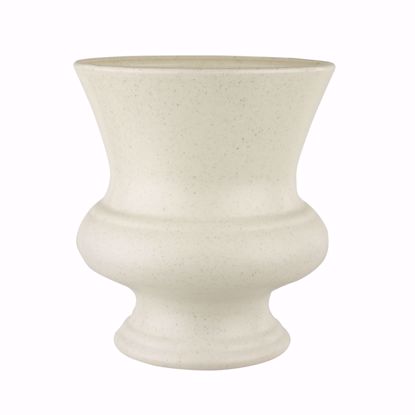 Picture of 7.75" Designer Urn - Ivory Sandstone Matte