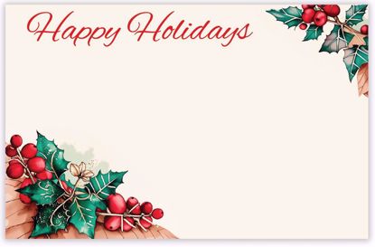Picture of Happy Holidays Enclosure Card (PACK 50)