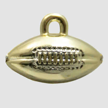 Picture of 1" Football Charm Gold