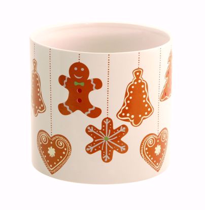 Picture of Gingerbread Pot 6"