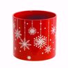 Picture of Dancing Snowflakes Pot 4"