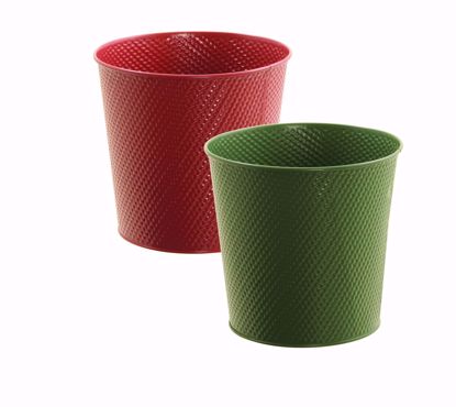 Picture of 2 Asst Dutch Weave Pot Cover 4"