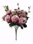 Picture of 19.75" Beige/Pink Mixed Rose Bush X9