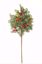 Picture of 20" Plastic Huckleberry Leaves Spray W/Berries