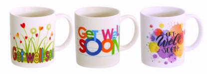Picture of 3 Asst Spirited Get Well Mug 12oz