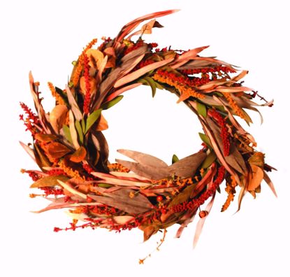 Picture of 22" Heather W/Berries Wreath