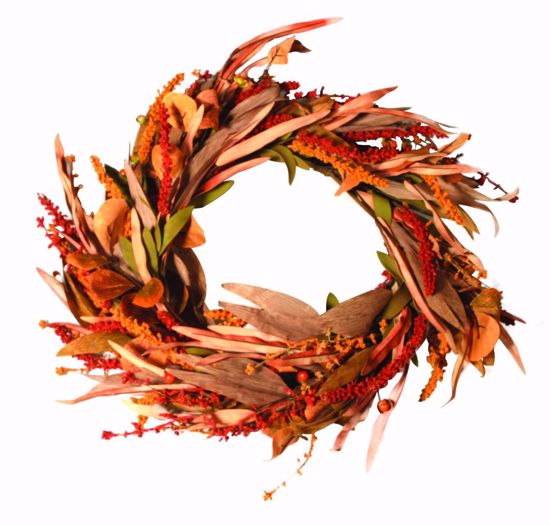 Picture of 22" Heather W/Berries Wreath