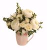 Picture of Floral & Pink Stripe Mug