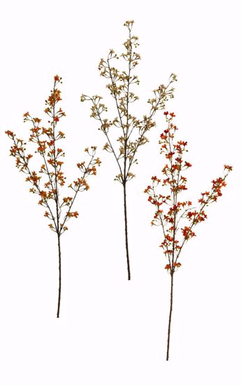 Picture of 3 Asst 34" Wax Flower Spray X4