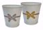Picture of 2 Asst Gold & Silver Bow Pot Cover 6"